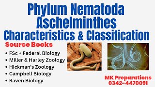 Phylum Nematoda Aschlelminthes Pseudocoelomates Body Plan  Characteristics amp Classification [upl. by Ellenehc]