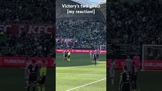 My Reaction to Arzani’s Penalty and Piscopo’s BANGER [upl. by Nayb]