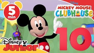 La Casa di Topolino  Conta fino a 10 con Topolino  Impara con Disney Junior [upl. by Ahsilif]