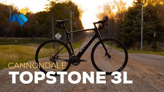 Cannondale Topstone 3L Gravel Bike Review [upl. by Atinus]