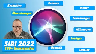 Siri im Jahr 2022  150 praktische und lustige Befehle amp Kommandos [upl. by Ailelc]