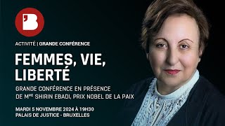 Grande conférence de la CJBB  Femme vie liberte  Le 5 novembre 2024 [upl. by Ylas]