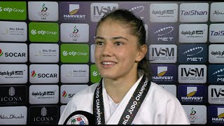 Diyora KELDIYOROVA UZB  Abu Dhabi World Championships Seniors 2024 Silver medalist 52 kg [upl. by Eivad]