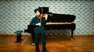 Paganini 24 Caprices Op 1 No 4 in C Minor  Li Hao [upl. by Zanlog]