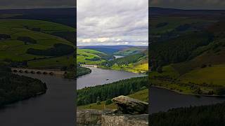 excellent viewpoint for LadyBower Reservoir at bamfordedge bamford peakdistrict uk uktravel [upl. by Awad]