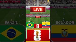 Brazil vs Ecuador FIFA World Cup 2026 [upl. by Brenden612]