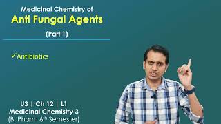 Medicinal Chemistry of Antifungal Drugs Part 1 Antifungal Antibiotics [upl. by Bendite76]