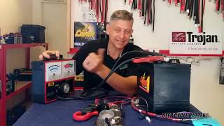 How to Test Golf Cart Batteries  Troubleshooting Batteries [upl. by Eemla]