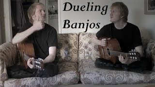 Deliverance  Dueling Banjos  Tabs Classical Acoustic Guitar Cover by Jonas Lefvert [upl. by Belia]