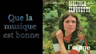 Gigliola Cinquetti LorageVole petite hirondelle1969 [upl. by Etnaik353]