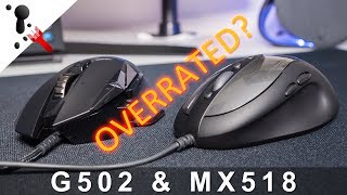 Is the Logitech G502 overrated And MX518 Legendary thoughts [upl. by Aikim842]