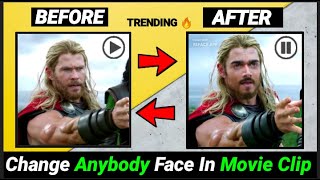 Change Anybody Face In Movie Clip  Face Changing Video App  How To Use Reface App  BBKiVines [upl. by Eile495]