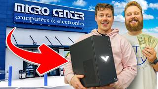 Buying The CHEAPEST Gaming PC From Microcenter [upl. by Aileahcim]