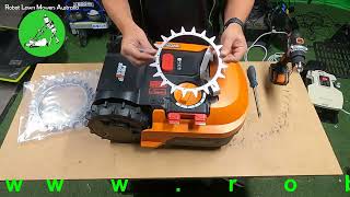 Robot Lawn Mowers Australia  Wheel Spikes Worx Landroid [upl. by Akapol]