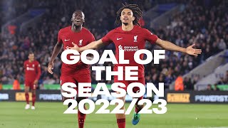 GOAL OF THE SEASON WINNER 202223  Best goals from Salah Gakpo Nunez [upl. by Trip]