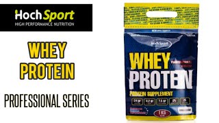 WHEY PROTEIN de HOCH SPORT [upl. by Lsiel]