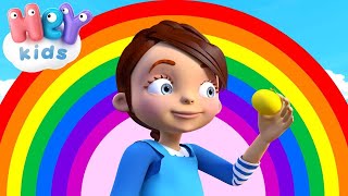 Színes dal 🌈 Gyerekdalok és mondókák magyarul  HeyKids [upl. by Giorgia]