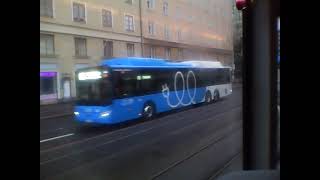 Pohjolan Liikenne 1103 Yutong E15  ZK6150BEVG Sähköbussi [upl. by Kikelia256]