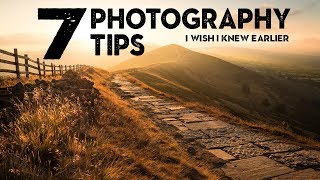 7 SIMPLE photography TIPS I wish I knew EARLIER [upl. by Latsyrcal456]