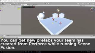 Using Perforce with Scene Fusion in Unity [upl. by Eneloj]