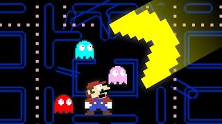 🍄MARIO Bros PacMan💥 ‼️Mayhem‼️ Mario Cartoon Animation [upl. by Raddi]