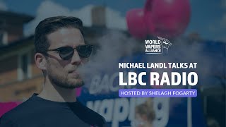 Michel Landl discusses vaping and THR on LBC Radio [upl. by Mcclimans]