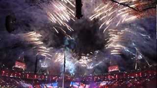 Olympic 2012 Closing Ceremony  Firework Finale [upl. by Bickart981]