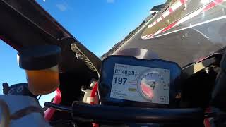 First ride in Portimao Ducati Panigale V4R [upl. by Sperry27]