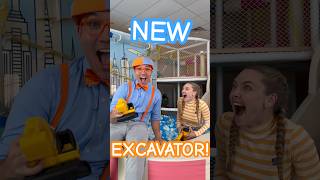 Excavator HERE WE GO AGAIN😏 Amanda Seyfried NEW Music Video Tomorrow blippi shorts [upl. by Ahsytal]