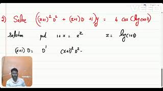 Cauchy and Euler Type of Ordinary differential equations [upl. by Wessling]