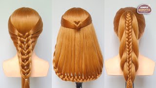 New Hairstyle Tutorials  Master Easy and Simple Hairstyles for College Girls  Unique Hairstyle [upl. by Dukie]