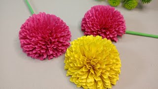 How to make marigold flower live streamDidi ke craft 21 [upl. by Krystle929]