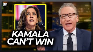 Real Time Crowd Goes Silent as Bill Maher Explains Why Kamala Can’t Win with CoHost Clay Travis [upl. by Arihppas]