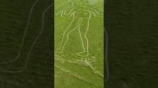 Cerne Abbas Giant  Drone Footage [upl. by Iznik]