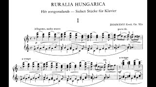 Ernő Dohnányi  Ruralia Hungarica Op32a [upl. by Hedvige]