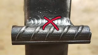 metal rod welding tricks that not many people know  arc welding [upl. by Giacobo816]