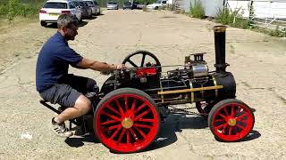 4quot Foster Traction Engine  New Build [upl. by Dnarb826]