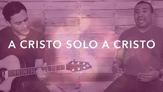 Misael Jiménez  A Cristo Solo A Cristo Cover  One Take Sessions [upl. by Annovy]