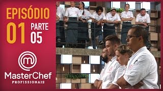 MASTERCHEF PROFISSIONAIS 04102016  PARTE 5  EP 1  TEMP 01 [upl. by Maurita]