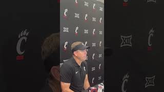 Scott Satterfield says wasn’t always pretty but Bearcats made the plays when needed [upl. by Leund]