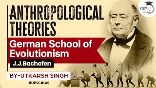 German school  Evolutionism by JJBachofen  Anthropology Theories  Optional  UPSC [upl. by Cita]