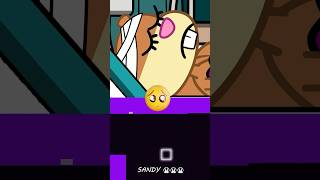 Poor Sandy 😥😥😭😭😭  duckygames7540  Bouncing Square spongebob [upl. by Akemej]