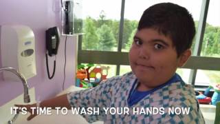 Nemours Child Life Hand Washing Video [upl. by Uehttam505]