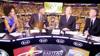 NBA Pregame Jalen Rose amp Doug Collins Birdman [upl. by Aiciram436]