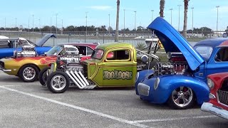 50th Turkey Rod Run Daytona 2023 Thursday afternoon [upl. by Eerised]