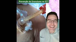 Prevenção de granuloma na gastrostomia gtt granuloma Gastrostomia cuidador linknabio [upl. by Crifasi314]