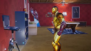 NEW Fortnite SECRET quotStark Fan Clubquot Iron Man Quests❗ Map Location  Challenge Guide [upl. by Jacquelin]