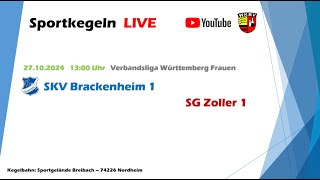 SKV Brackenheim 1  SG Zoller 1 Verbandsliga Frauen [upl. by Eceined]