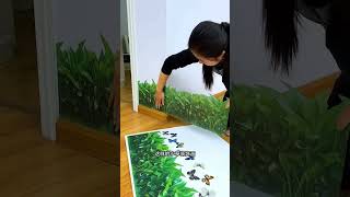 Interior decoration 3D wall stickers Selfadhesive wallpaper waterproof and oilproof3d part 58 [upl. by Cortney]