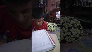 Gunu is writing Assamese [upl. by Mila]